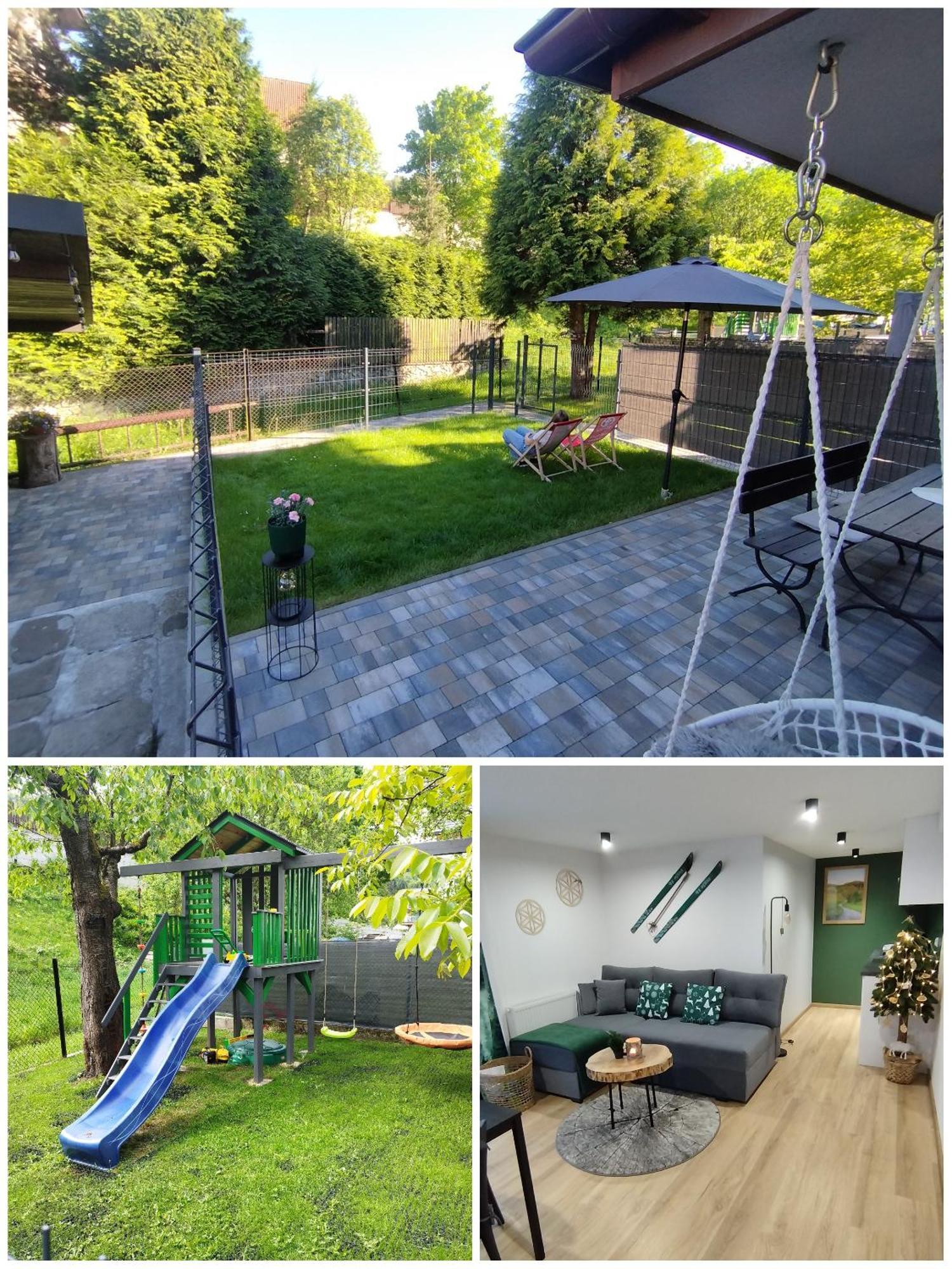 U Gazdy - Apartament Z Ogrodem I Tarasem , Przy Gondoli Szczyrk Exterior foto